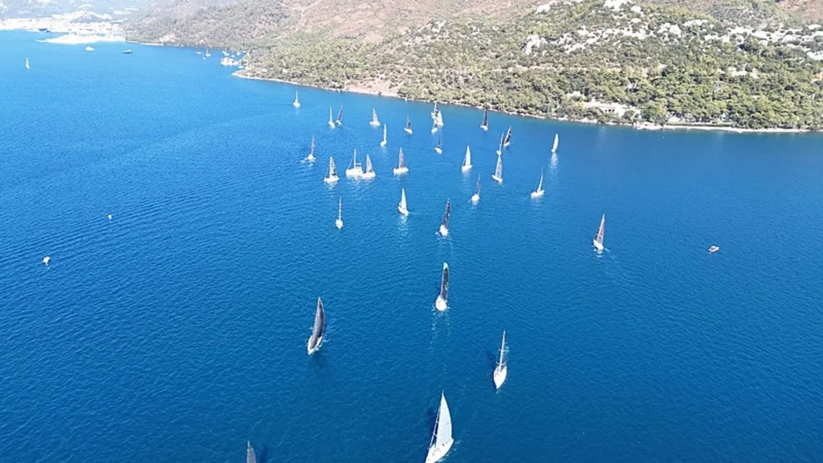 35. Uluslararası Marmaris Yarış Haftası’nda yatlar dördüncü gün mücadelesini tamamladı