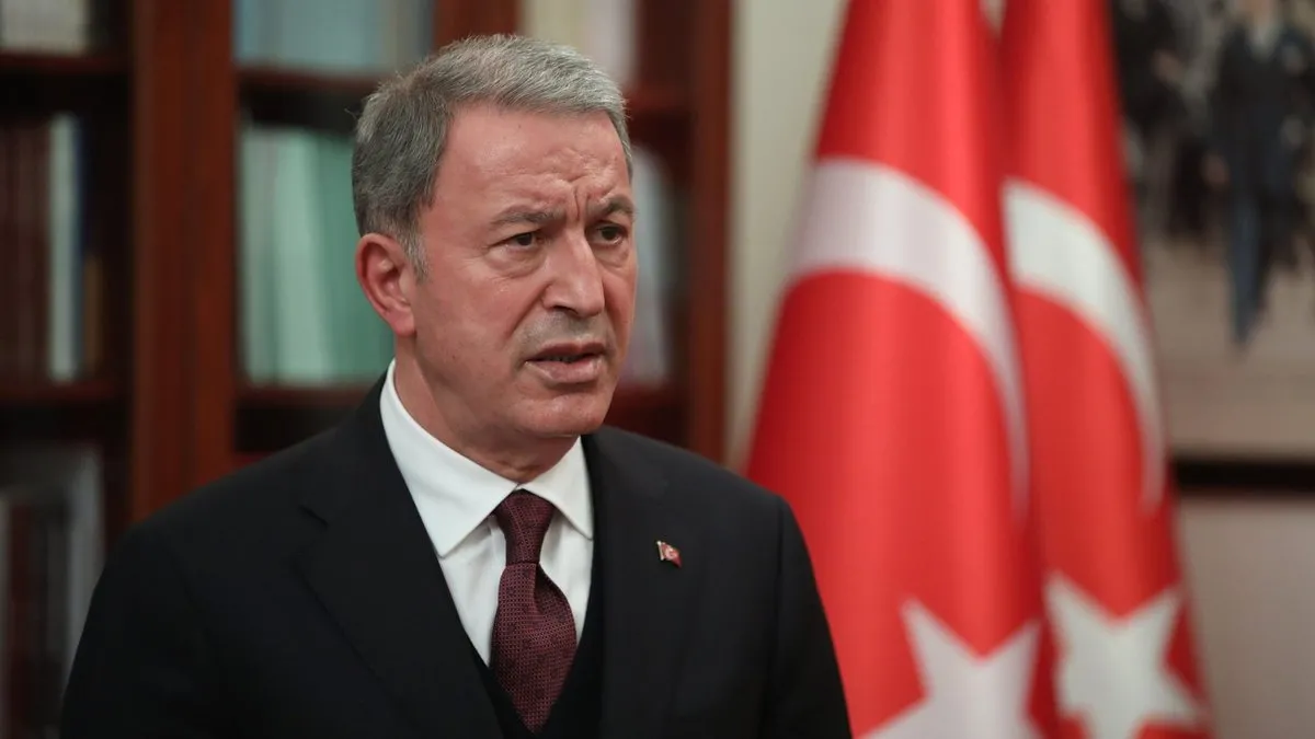 Hulusi Akar “Bunun şakası yok” sözleri ile açıkladı: İsrail bizim için tehdit