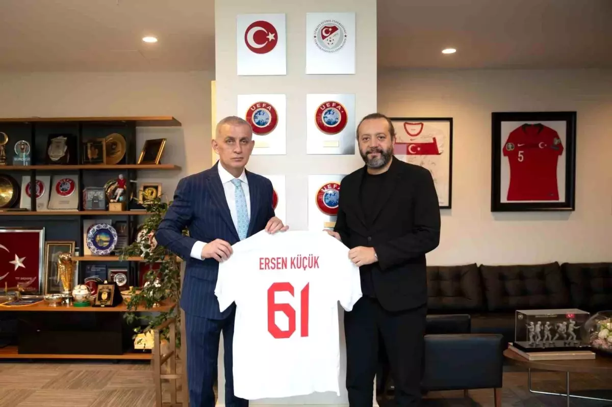 Ersen Küçük, TFF Başkanı Hacıosmanoğlu’nu Ziyaret Etti