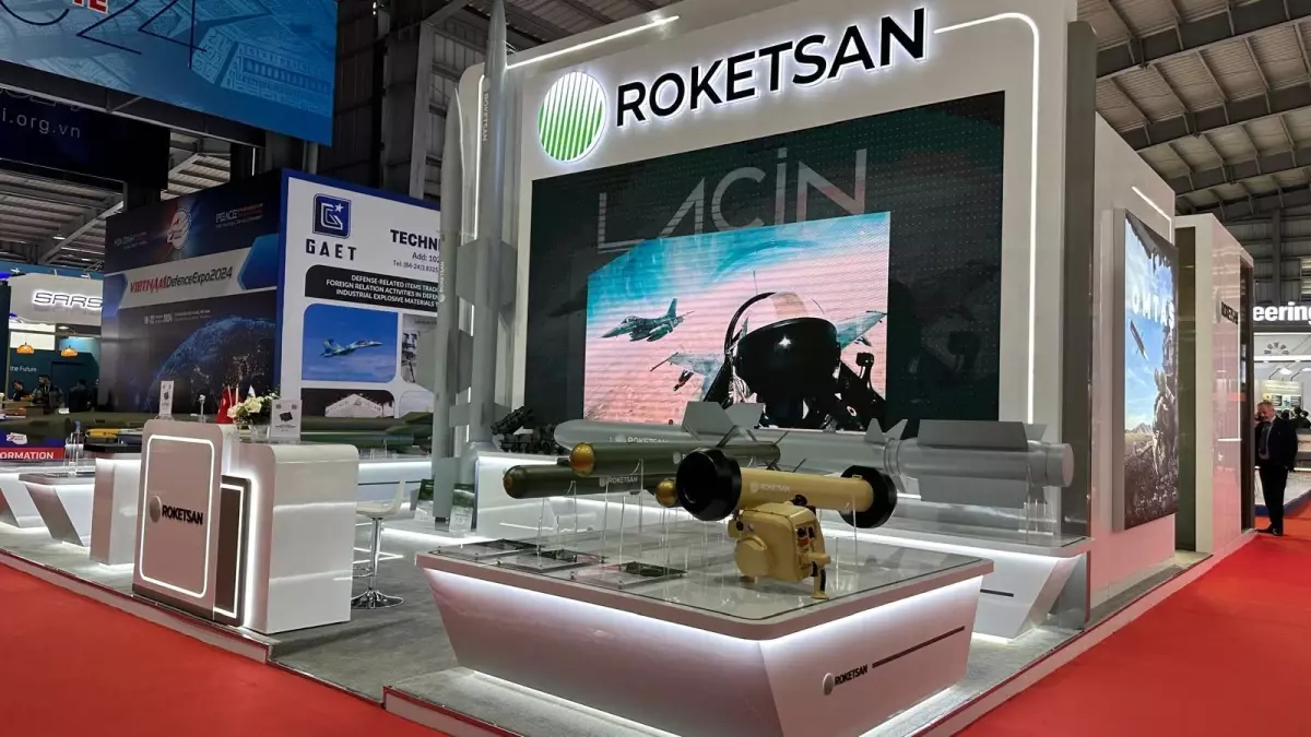 ROKETSAN, Vietnam Uluslararası Savunma Fuarı’nda Yeni Ürünlerini Tanıtıyor